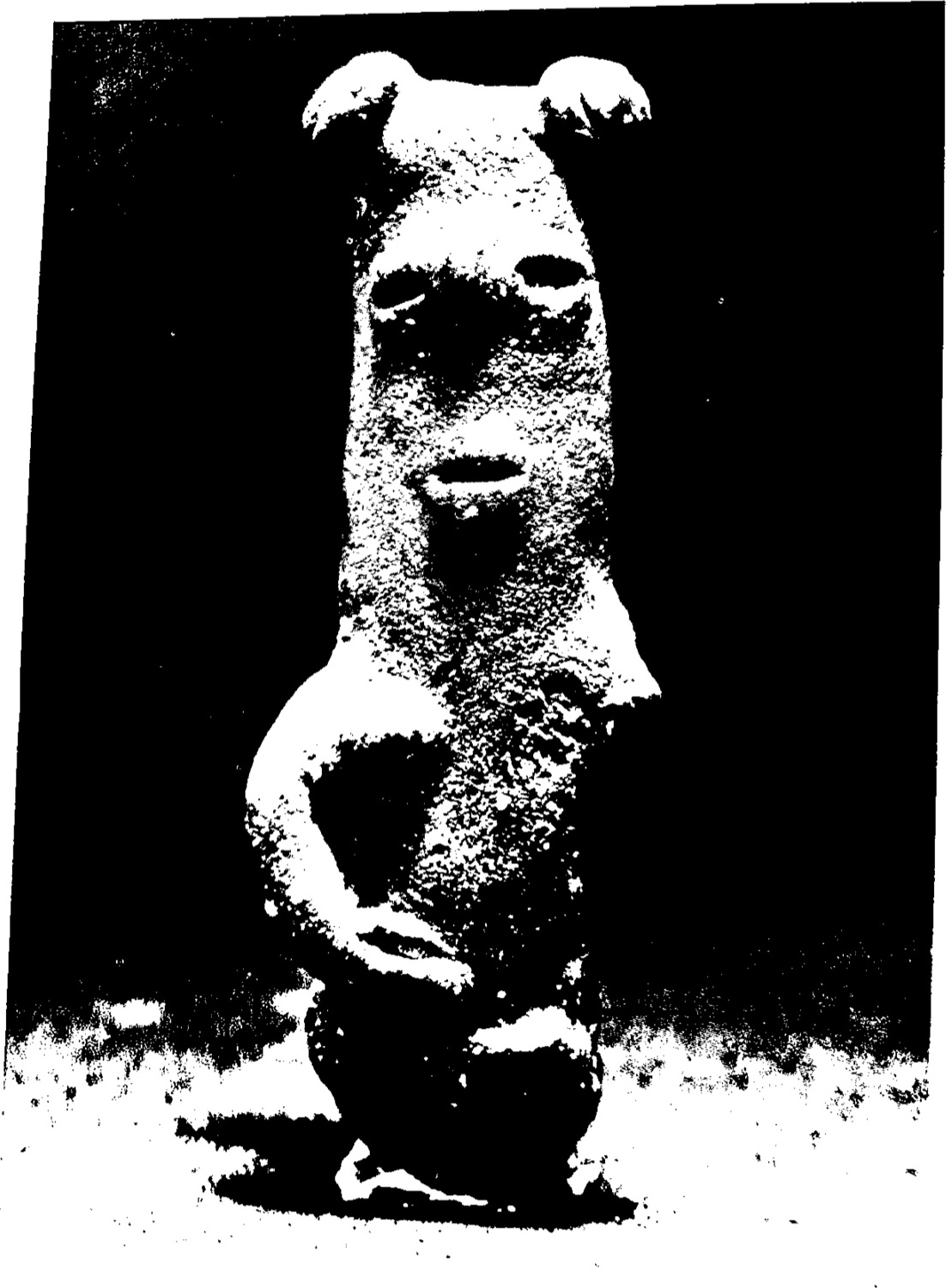 Small clay figurine